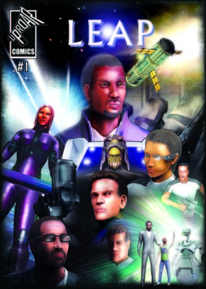 Leap - Issue #1 by Marcus Kirk, Kevin Logue, Ruth Thompson, Jonny Lynn, Richard Rogers, Daniel McLaughlin