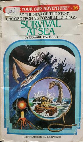 Survival at Sea by Paul Granger, Edward Packard