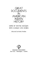 Great Documents in American Indian History by Wayne Moquin, Charles Van Doren