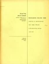 Research Guide for China's Response to the West: A Documentary Survey, 1839–1923 by Deng Siyu, Ssu-yü Teng, John King Fairbank