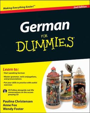 German for Dummies [With CD (Audio)] by Paulina Christensen, Anne Fox, Wendy Foster