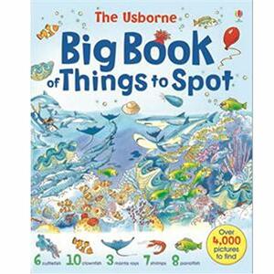 The Usborne Big Book of Things to Spot by Anna Milbourne, Gillian Doherty, Ruth Brocklehurst