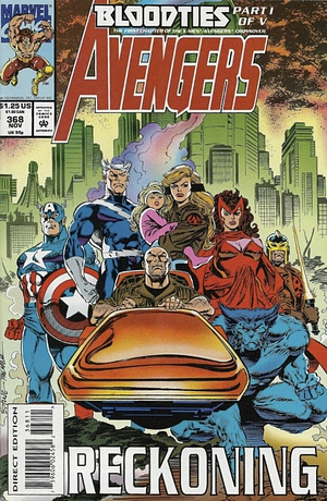 Avengers (1963) #368 by Bob Harras