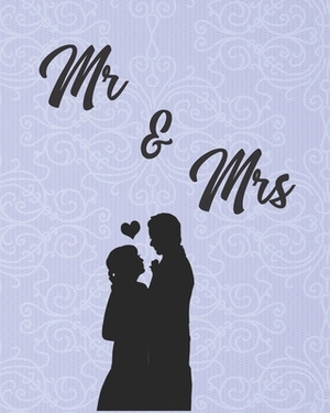 Mr & Mrs: Guest Book penning beautiful wishes to the couple by Jean Walker
