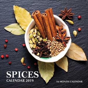 Spices Calendar 2019: 16 Month Calendar by Mason Landon