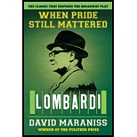 When Pride Still Mattered: Lombardi by David Maraniss