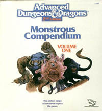 Monstrous Compendium: Volume One by David Zeb Cook