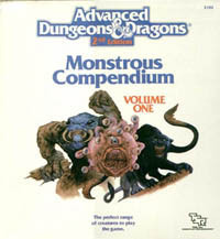 Monstrous Compendium: Volume One by David "Zeb" Cook