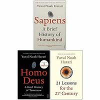 Yuval Noah Harari Collection 3 Books Set (Sapiens A Brief History of Humankind, Homo Deus A Brief History of Tomorrow, 21 Lessons for the 21st Century) by Yuval Noah Harari