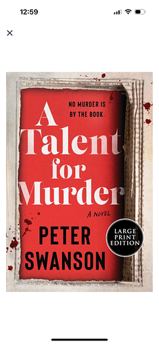 A Talent for Murder: A Novel by Peter Swanson