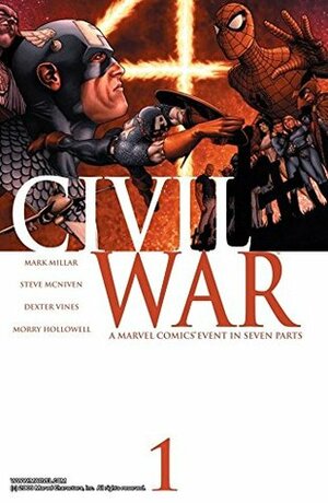 Civil War #1 by Mark Millar, Steve McNiven