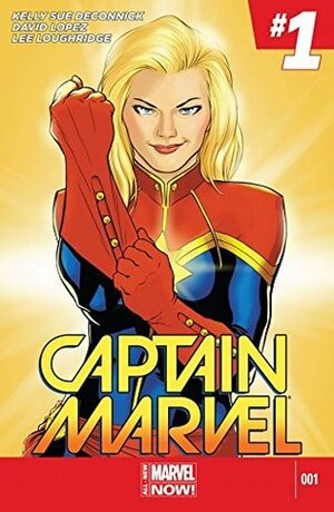 Captain Marvel (2014-2015) #1 by Lee Loughridge, Kelly Sue DeConnick, David López