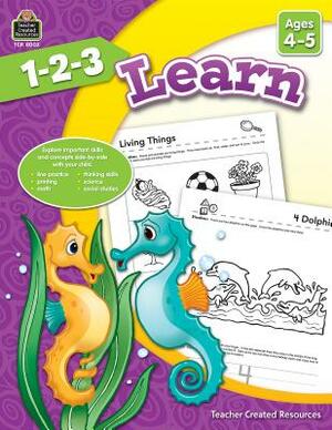 1-2-3 Learn Ages 4-5 by Mara Guckian