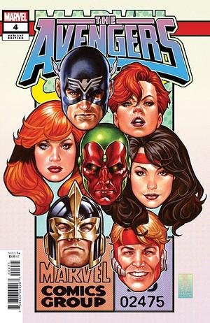 The Avengers #4 (Brooks Corner Box Variant) by Jed Mackay