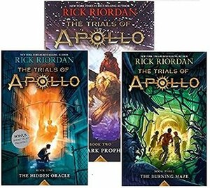 Trials of Apollo 3 Book set(The Hidden Oracle, The Dark Prophecy, The Burning Maze) by Rick Riordan