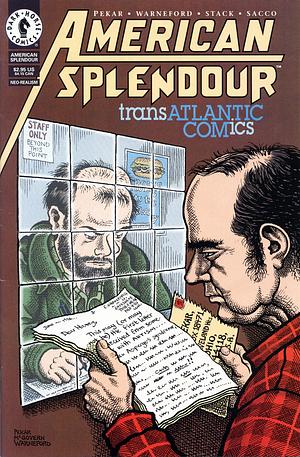 American Splendor Transatlantic Comics by Harvey Pekar, Colin Warneford, Frank Stack