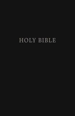 KJV, Pew Bible, Large Print, Hardcover, Black, Red Letter Edition by Thomas Nelson