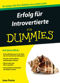 Erfolg für Introvertierte für Dummies  by Joan Pastor