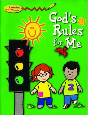 Gods Rules for Me Color Bk (5pk) by D. Halpin