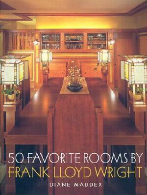 50 Favorite Rooms By Frank Lloyd Wright by Diane Maddex