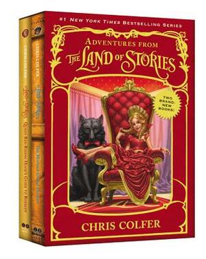 Adventures from the Land of Stories Set: The Mother Goose Diaries and Queen Red Riding Hood's Guide to Royalty by Chris Colfer