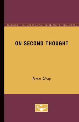 On Second Thought by James Gray