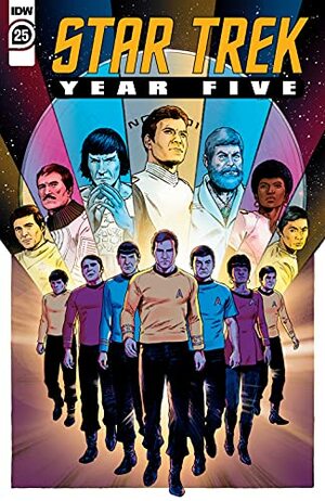 Star Trek: Year Five #25 by Paul Cornell, Collin Kelly, Jody Houser, Jackson Lanzing, Jim McCann, Brandon M. Easton