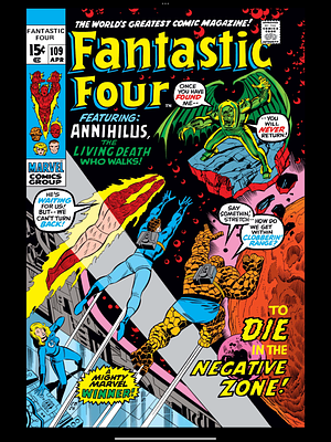 Fantastic Four (1961-1998) #109 by Stan Lee