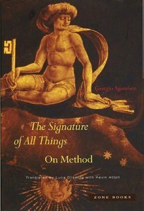 Signature of All Things by Giorgio Agamben