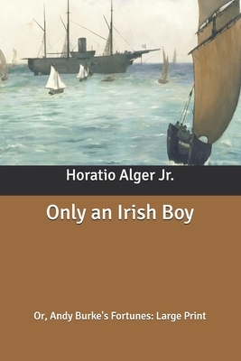 Only an Irish Boy: Or, Andy Burke's Fortunes: Large Print by Horatio Alger Jr.