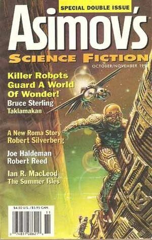 Asimov's Science Fiction, October/November 1998 (Asimov's Science Fiction, #274) by Sara Backer, Kage Baker, Paul Di Filippo, Cory Doctorow, Bruce Sterling, Robert Reed, W. Gregory Stewart, Erwin S. Strauss, Danith McPherson, Robert Silverberg, Gardner Dozois, Daniel Marcus, Wendy Rathbone, Joe Haldeman, James Patrick Kelly, R. Neube, Ian R. MacLeod