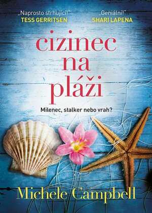 Cizinec na pláži by Michele Campbell