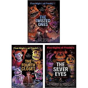 Five Nights at Freddy's Graphic Novel 3 Books Collection Set By Scott Cawthon & Kira Breed-Wrisley by Kira Breed-Wrisley, Scott Cawthon, Scott Cawthon