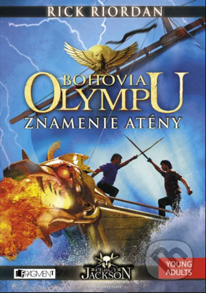 Znamenie Atény by Rick Riordan