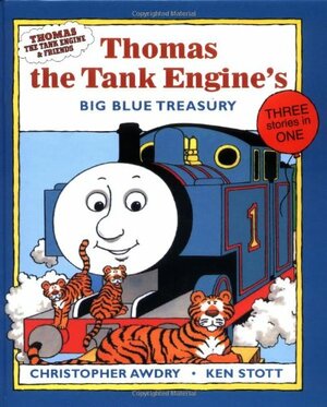 Thomas the Tank Engine's Big Blue Treasury by Christopher Awdry