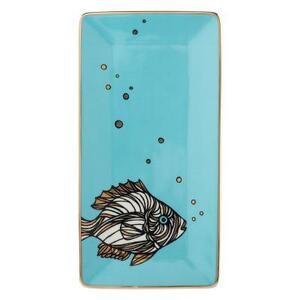 Patch NYC Fish Rectangle Porcelain Tray by Galison