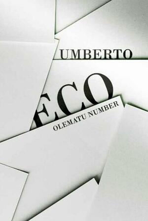 Olematu number by Umberto Eco