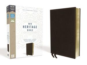 NIV, Heritage Bible, Deluxe Single-Column, Imitation Leather, Brown, Comfort Print by The Zondervan Corporation