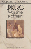Massime e aforismi by Antonangelo Liori, Epicurus