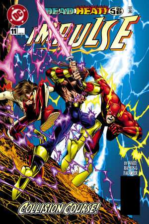 Impulse #11 by Wayne Faucher, Mark Waid, Humberto Ramos