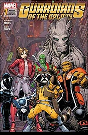 Guardians of the Galaxy 01 (2. Serie): Bd. 1 (2. Serie): Die neuen Wächter by Brian Michael Bendis, Valerio Schiti