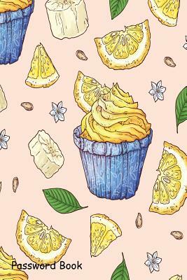 Password Book: Include Alphabetical Index With Fruit Cupcake Seamless Pattern by 