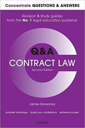 Concentrate Q&amp;a Contract Law 2e: Law Revision and Study Guide by James Devenney