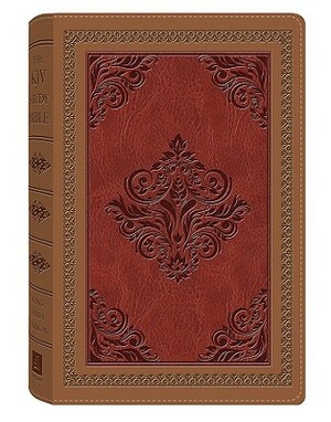 Study Bible-KJV-Dicarta Antique by Barbour Publishing