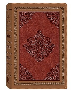 Study Bible-KJV-Dicarta Antique by Barbour Publishing