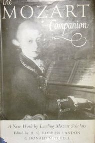 The Mozart Companion by Gerald Abraham, Donald Mitchell, H.C. Robbins Landon