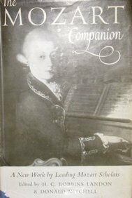 The Mozart Companion by Gerald Abraham, H.C. Robbins Landon, Donald Mitchell