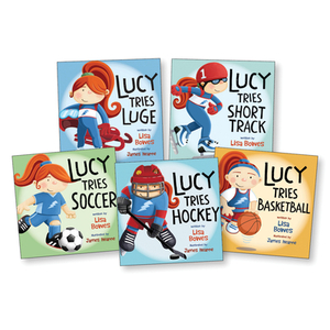 Lucy Tries Sports High-Five Pack by Lisa Bowes