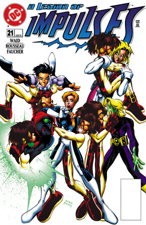 Impulse #21 by Wayne Faucher, Mark Waid, Craig Rousseau