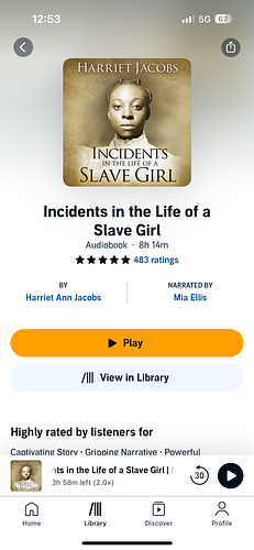 Incidents in the life of a slave girl by Harriet Ann Jacobs